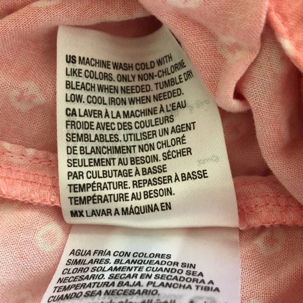 Style & Co pink viscose lounge pants size M